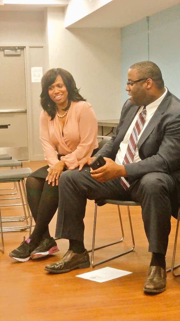 BPSNightmare's tweet image. Great to see @AyannaPressley joining us 4 @BOSCityCouncil #EduTownHall #HydePark