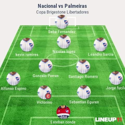 Elduendetrico's tweet photo. Estos son los 11 titulares para enfrentar al palmeiras a las 21.45 en Brasil https://t.co/TKwjgVg8z4