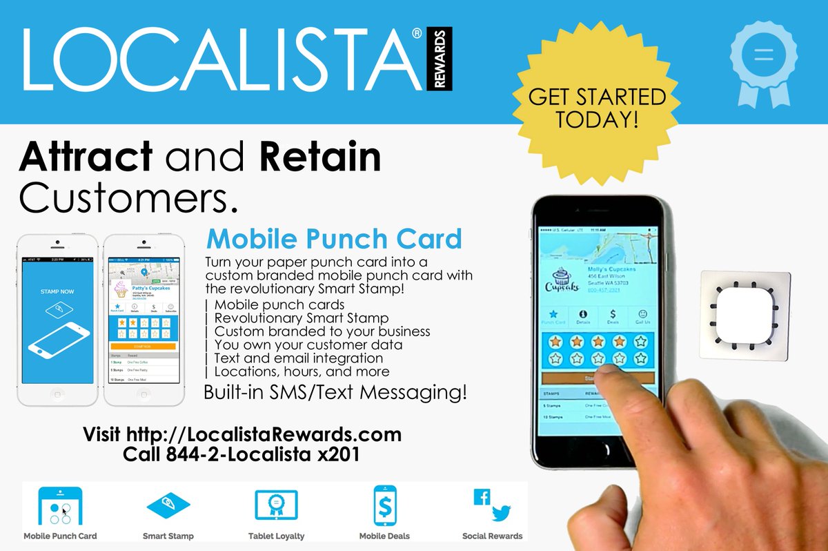 LocalistaVB's tweet image. Email marketing is dead. You need to really connect with your customers. LocalistaRewards.com