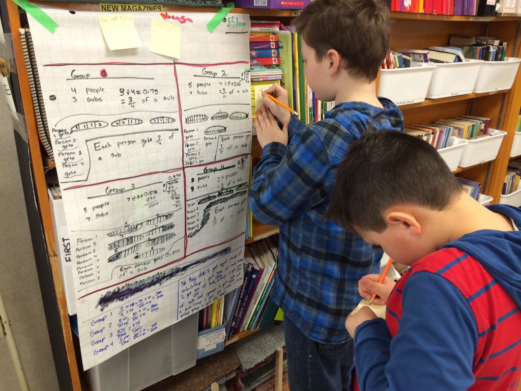 macaulayMsT's tweet image. Fosnot math congress- are the subs shared equally? @MacaulayPS @bentonmcaughey #fractionsrule