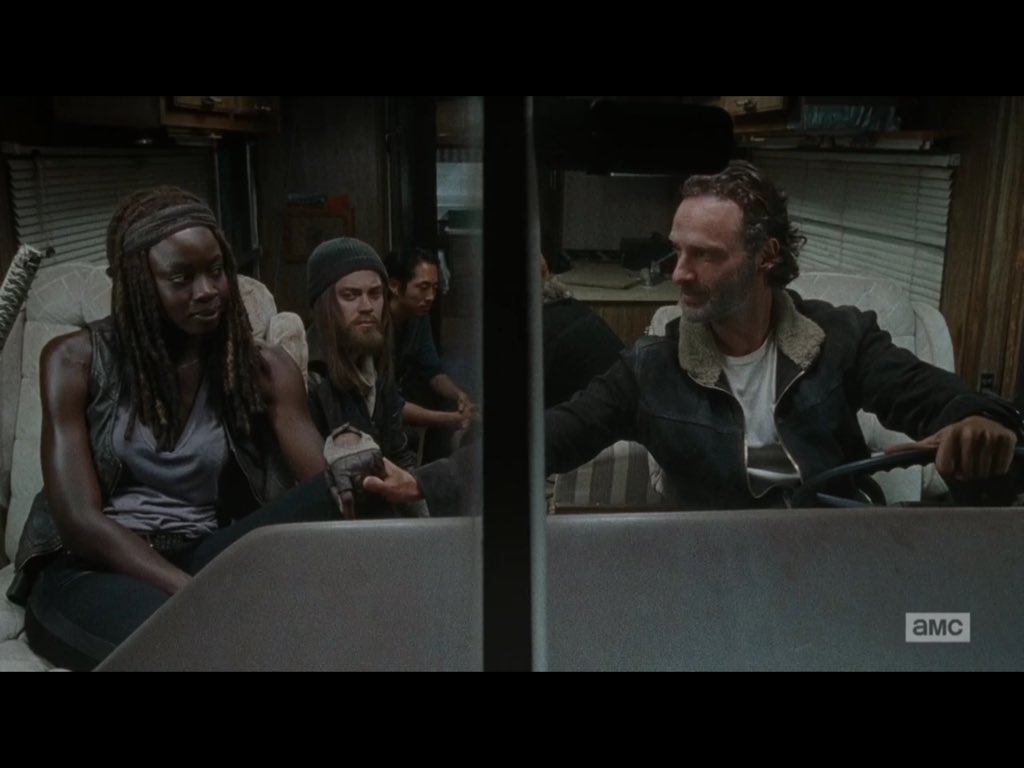 SimsAllDay's tweet image. Catching up on #WalkingDead Seriously Rick &amp;amp; Michonne? Seriously! #Richonne Yasss! 💜🚶🏼💀 #WeFoundLoveInAHopelessPlace