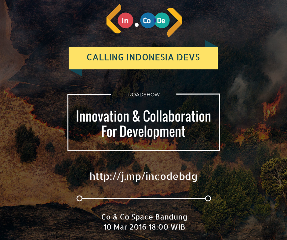 tyohan's tweet photo. Sampai ketemu nanti sore di @coandcospace untuk #incode2016 https://t.co/RpKEwQ4d7C https://t.co/QQjJOnQwv0
