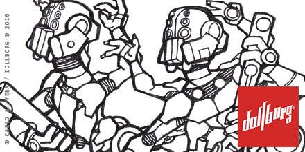 DollBorg_Toy's tweet image. Let´s see some concept art for another one of #Dollborg ´s characters... #AztecPunk #Tzitzimime #Warriors