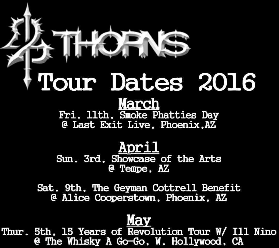 Joker24Thorns's tweet photo. #24Thorns @24thorns #Rockstar #Tourlife https://t.co/ux83075o2P