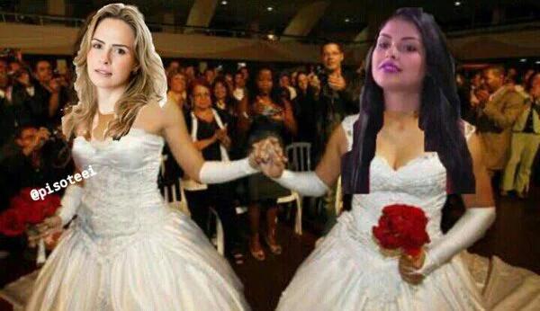 PortalRunik's tweet image. VAZOU FOTOS DO CASAMENTO ANNIK ❤😂 #BBB16