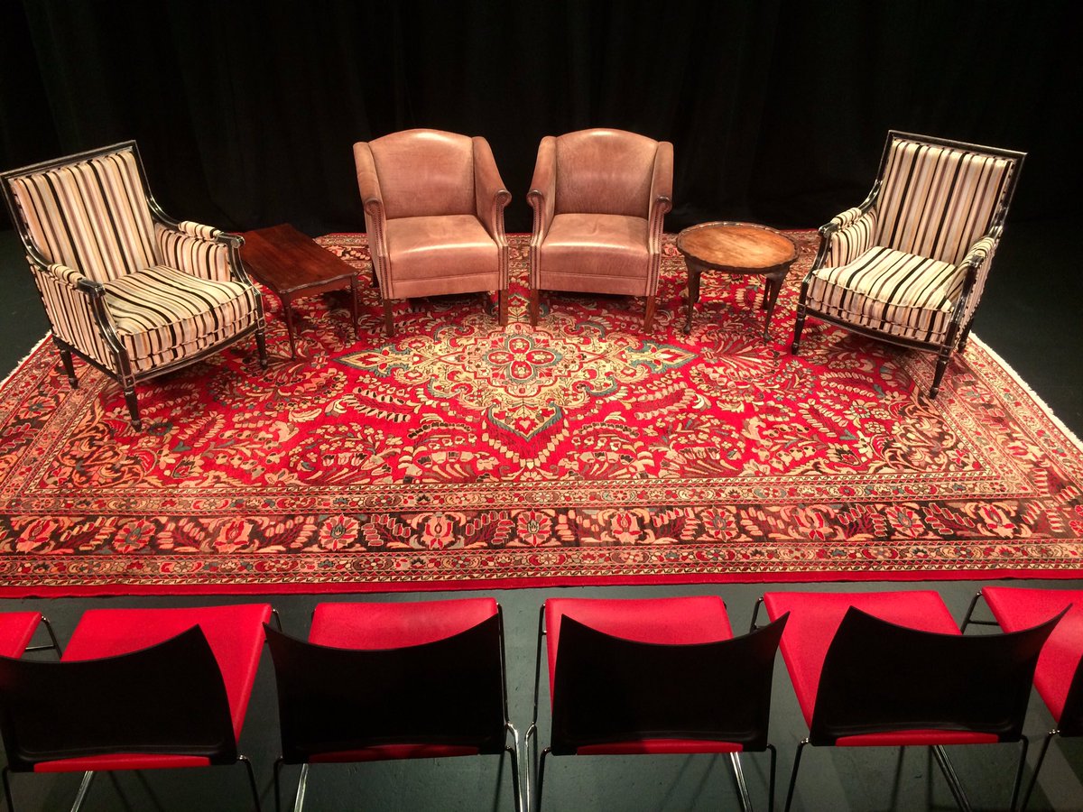 The Dome is plush and ready for eloquence! #writersweek starts at BATS tomorrow (tix from Ticketek)