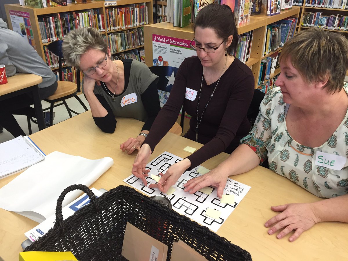 GECDSB_Math's tweet photo. Another great day of learning with the staff at Talbot Trail. https://t.co/Afby4hYelM