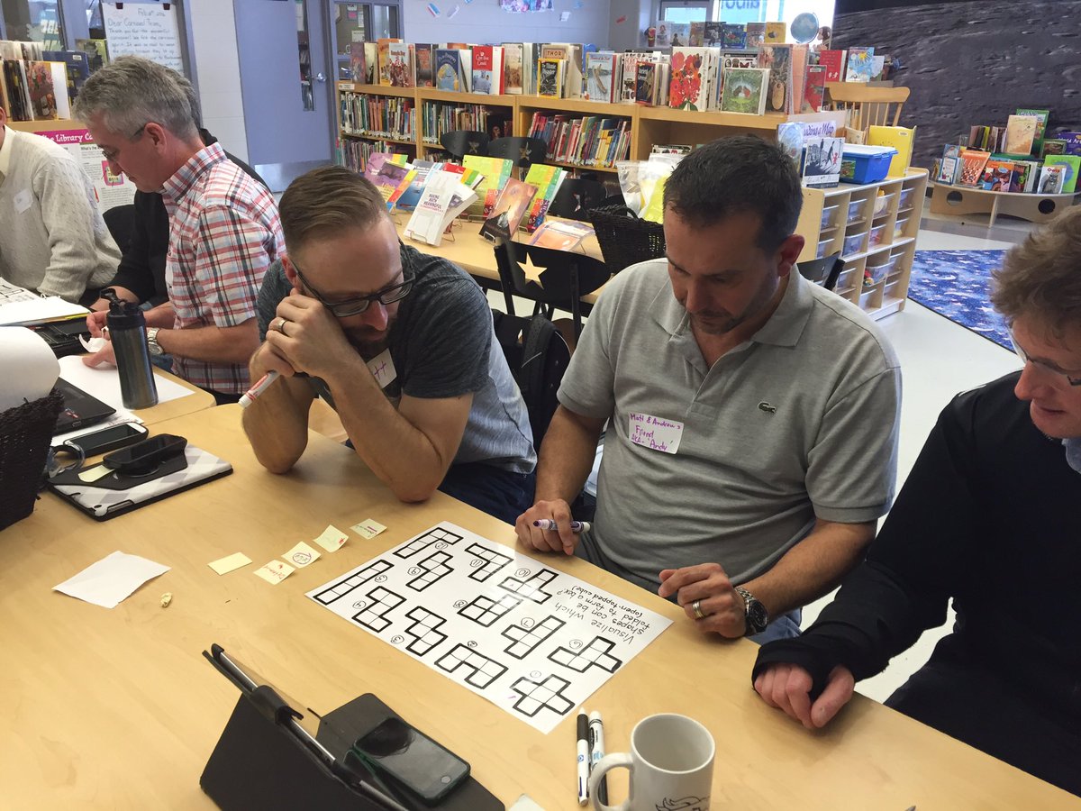 GECDSB_Math's tweet photo. Another great day of learning with the staff at Talbot Trail. https://t.co/Afby4hYelM