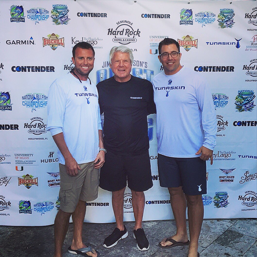 We are kicking off the 2016 @JimmyJohnson National Billfish Championship in Key Largo for @jjfishweek! #tunaskin