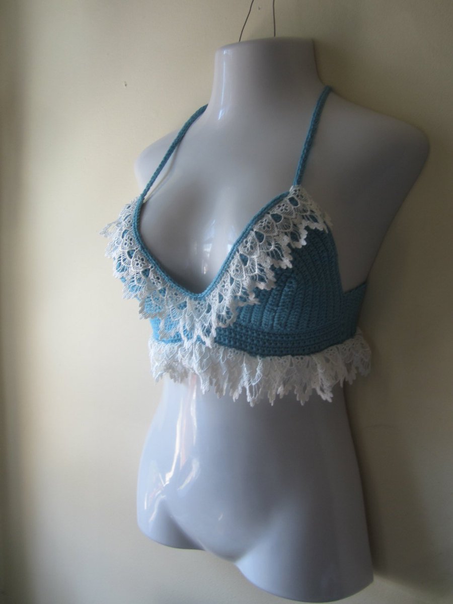 Elegantcrochets's tweet photo. LACE TRIM TOP cropped top, lingerie, Valentines day linge… https://t.co/ELQM9nC4rc #musicfestivals #EtherealPrincess https://t.co/pmydCqsFcO