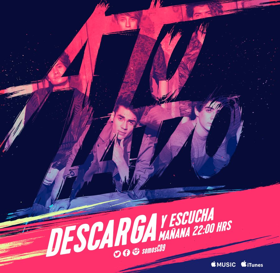 CD9's tweet photo. El día de mañana podrás descargar #ATULADO en @iTunes @AppleMusicES a las 22:00 hrs. https://t.co/DzWUVWy7nR https://t.co/u9kn7JeEcw
