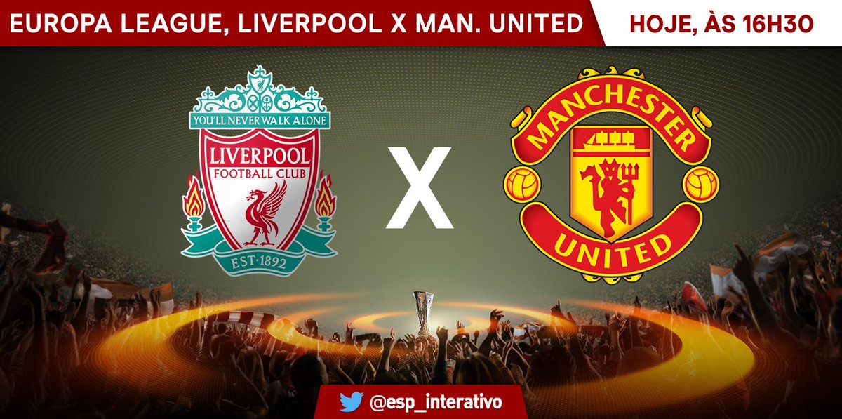 TNTSportsBR's tweet photo. Hoje tem jogão imperdível na Europa League! Chega mais pra ver Liverpool x @ManUtd! https://t.co/upU730sTw8