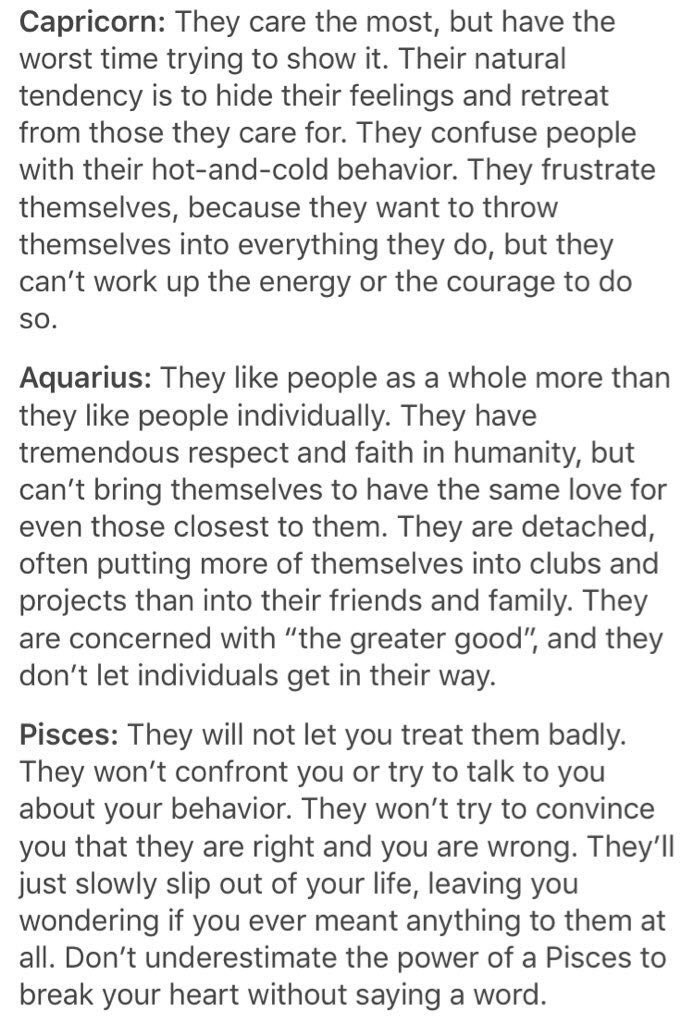astrologyfinest's tweet photo. things you never hear about the signs https://t.co/b2FhFmRSx4