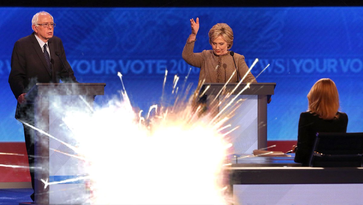 Clinton Throws Flash Grenade To Divert Attention From Question About Senate Voting Record onion.com/1P0uYhi