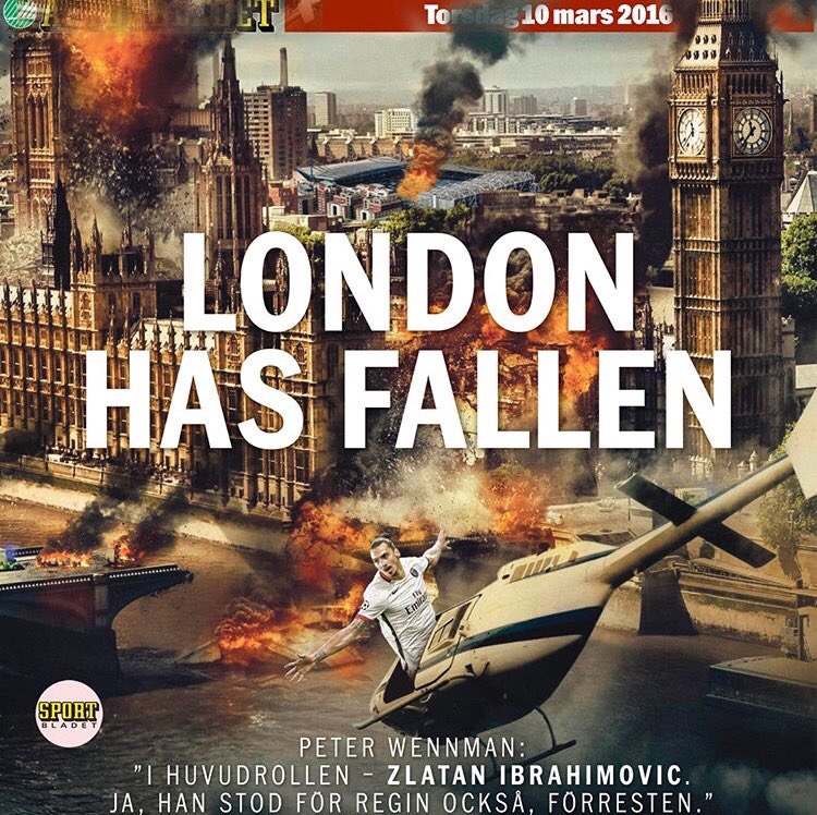 SweStats's tweet image. But the winner is swedish newspaper Aftonbladet: "In the main role: Zlatan. Btw, he also directed the movie"