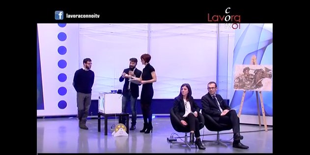 Spazi_Attivi's tweet photo. Il #FabLabLazio con la #startup @Valni_me e l'Istituto Pellegrino Artusi a @lavoraconnoiTV https://t.co/GlskFrZWFi https://t.co/hjVLsPBPJo