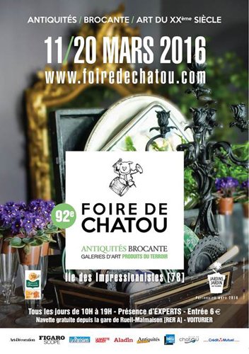 Retrouvez le #BarAmousses aux #Chocolats #Chapon sur la 92ème Foire de Chatou, du 11 au 20 mars, 3 Bd Voltaire