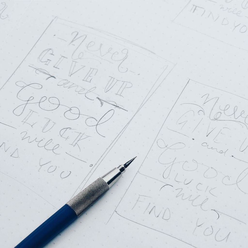 Druthersco's tweet photo. By daisybisley Thumbnail practice for a new print 😎✏
#DaisyBisleyLetters Movies
.
#typography #typeinspire #typespi… https://t.co/TKtwyHARYl