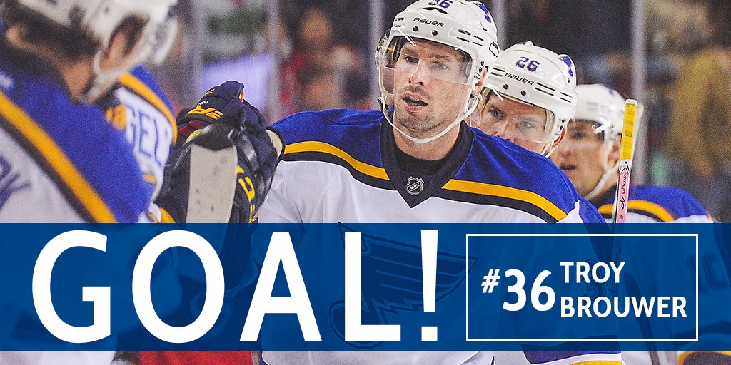 BOOM! 2-1 BLUES!!!! #stlblues