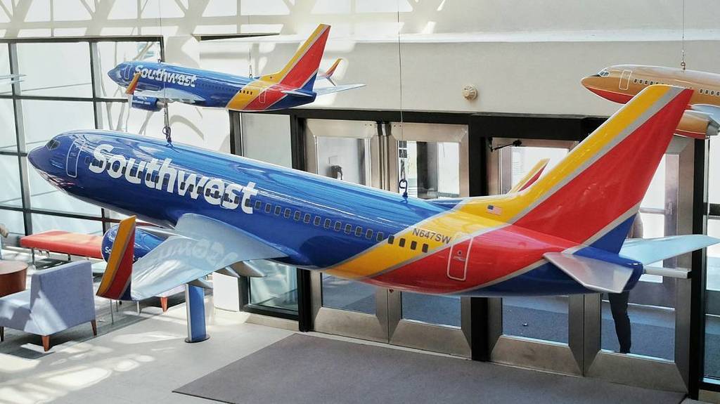 rlbellomy's tweet image. #SouthwestAirlines Headquarters Entrance. #swa #swapics #swalife #swapic #737 #southwestair #hospitalityandreliabil…