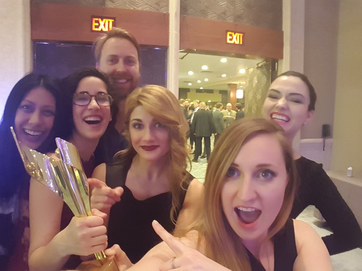 carmillaseries's tweet photo. #CREAMPUFFS: BEST SERIES, DIGITAL MEDIA! #CdnScreen16 https://t.co/ZBe9IYRir4