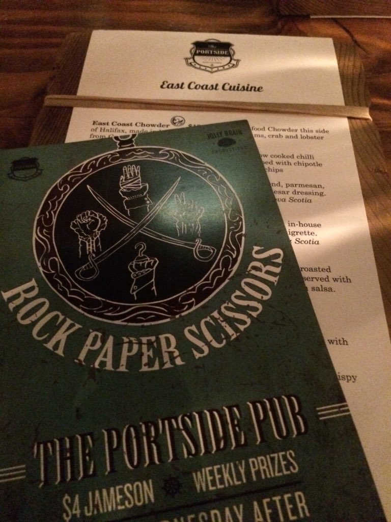 jawnjang's tweet photo. Gearing up for #RockPaperPortside at @ThePortsidePub! Haven't been here for a few months! Might get a sailor hat.. https://t.co/szLrzlW9b2