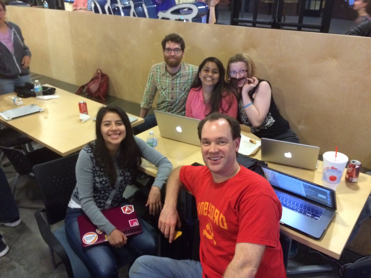 seforarod's tweet photo. A debugging night, at the NashJS meetup, @esjay was so helpful, thank you! https://t.co/gEtF8Ss95J