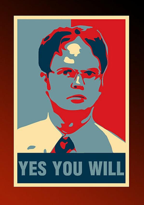 ynryathu's tweet photo. Bears. Beets. Battlestar Galactica. #GetElectedIn3Words
#breakingrules https://t.co/nJqeqj1Pcp