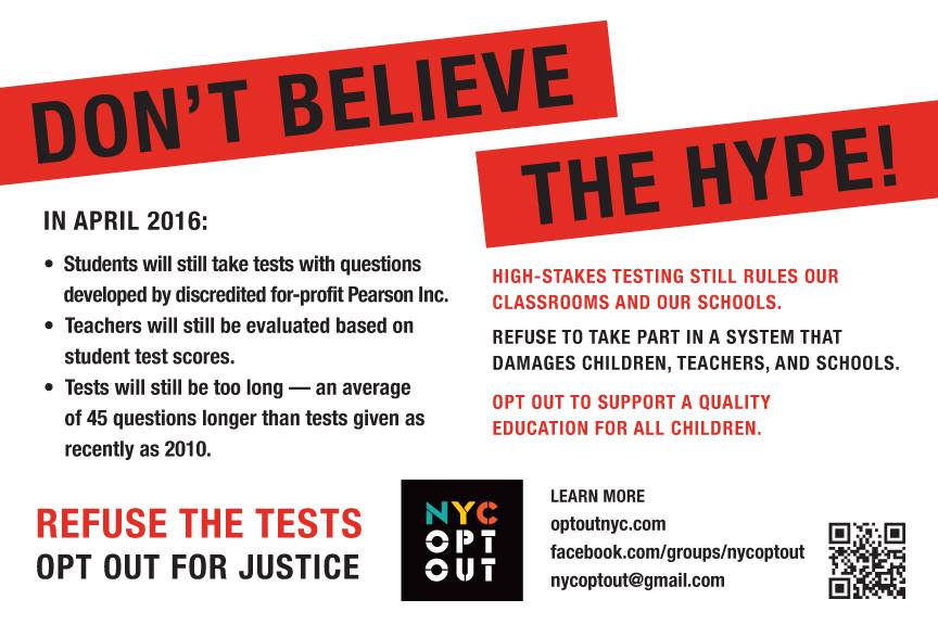 Nys Allies 4 Pub Ed Don T Believe The Hype Great Info On This Meme From Nycoptout Optout16 T Co 4kewquztqk