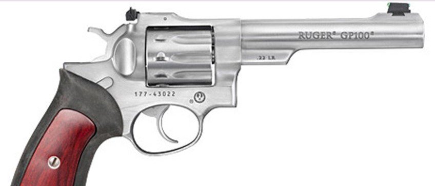 DailyCaller's tweet photo. Gun Test: Ruger GP100 10-Shot .22 LR Revolver https://t.co/15SFQjpsDJ https://t.co/ARBtSRfDHf