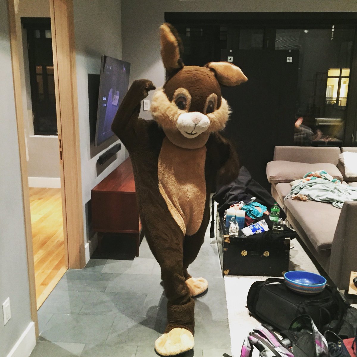 This is what happens when you fail in your costume rental return... #shenanigans