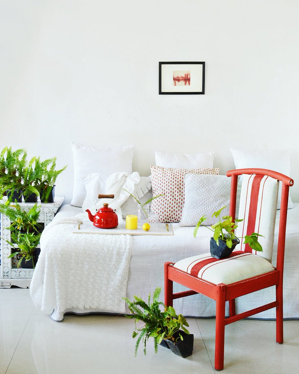 trumatter's tweet image. A little makeover and shoot for @asianpaints #ideasengine with #madder #red #colouroftheyear2016 #homedecor