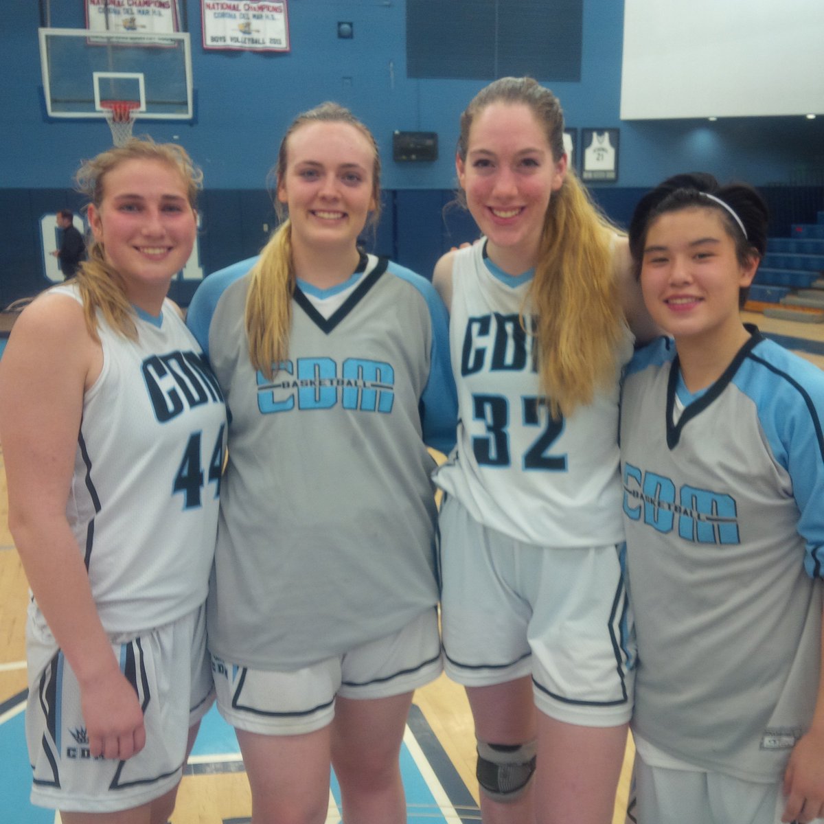 Seniors <a href="/Kat_Hess1/">Katherine Hess</a>, @KristaKrista29, <a href="/nataliabruening/">nat</a> and @k3llytam helped <a href="/Cdmgirlsbball/">CdM Girls Basketball</a> move on in state playoffs.