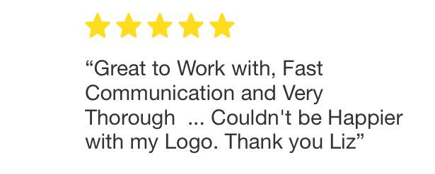 And another #fivestar #review 😎 need a new logo? #etsy #handmade #etsyshop #lovewhatido