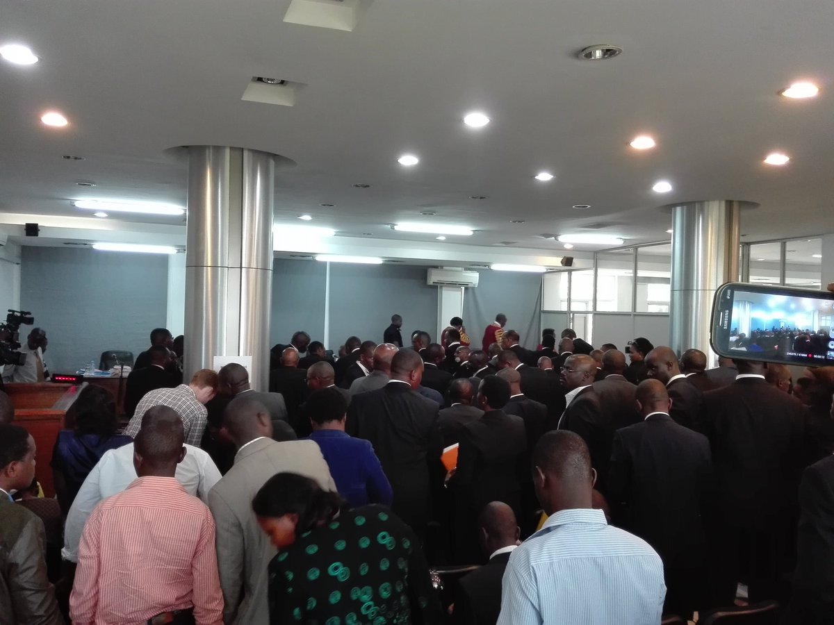 goforward2016's tweet image. Court will reconvene at 12:00 noon. #UgPetition16