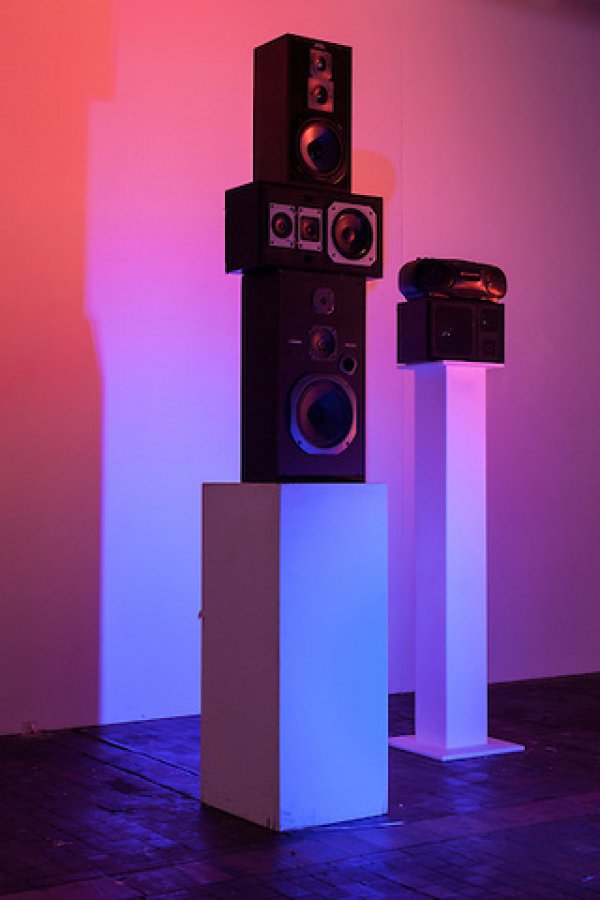 dark_shark's tweet photo. Brian Eno: The Ship, Geneva, Switzerland, March 2016 #installation #art #light #ambient #music #PeterChilvers https://t.co/2sDecJOadV