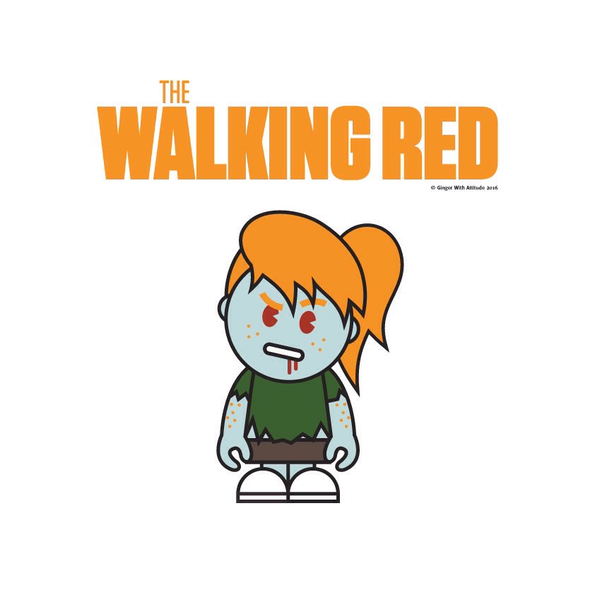 RedderHair's tweet photo. Keep hope alive
Leave fear with the #redhead 
#zombie #undead #unred https://t.co/4w14NzA6FZ