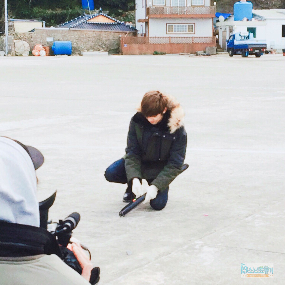 mbcmusic_13boys's tweet image. 낚시🎣의 참 맛(?)을 알아버린 텃밭요정과 이제 눈감고도 척척~ 생선 손질이 가능한 홍조사😁