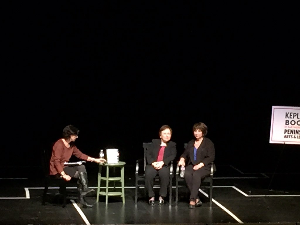 @Keplers Great talk with first Muslim female Nobel Laureate  #ShirinEbadi on her new book #UntilWeAreFree