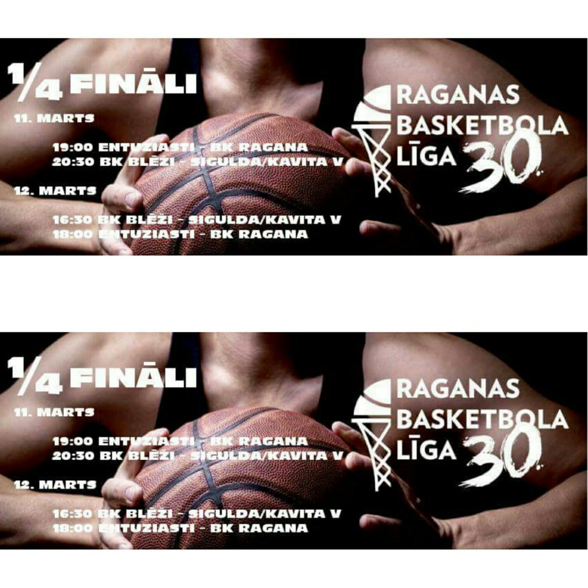 susurzaika's tweet photo. Šonedēļ @KrimuldasSkola sporta zālē sāksim playoffus! #RBL https://t.co/mooTrGrUUy