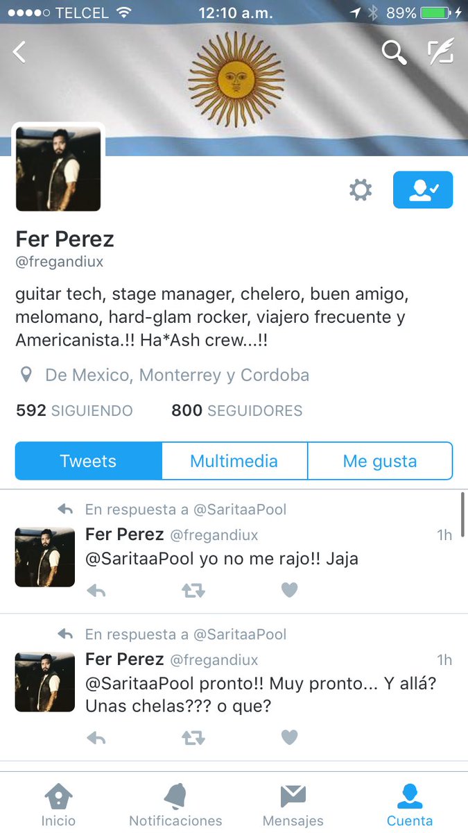 AlexaGacar's tweet photo. @fregandiux seguidor numero 800 💅🏼 https://t.co/P802cXyiU2