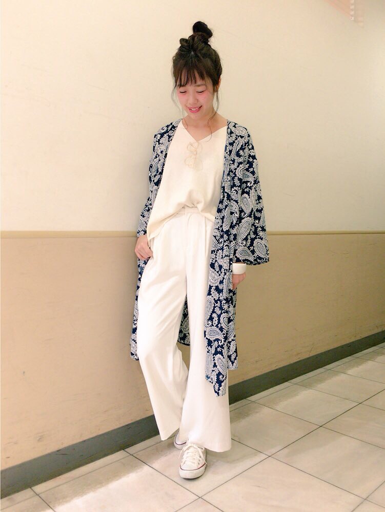 Jeanasis天王寺ミオ店 Styling ペイズリーキモノop 7 560 ワイドストレートp 6 156 ペイズリーが目を惹くワンピースは 羽織りとしても使えます ワイドパンツと合わせ ルーズなスタイリングも Jeanasis T Co Aq8d07in0b Jeanasis天王寺ミオ店 Styling ペイズリーキモノop 7 560 ワイドストレートp 6 156 ペイズリーが目を惹くワンピースは 羽織りとしても使えます ワイドパンツと合わせ ルーズなスタイリングも Jeanasis T Co Aq8d07in0b
