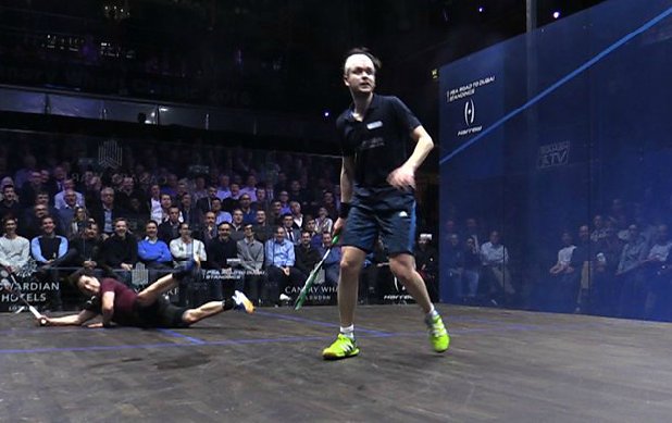 BBCSport's tweet photo. Proof that you should never give up...

How on earth did he get to this shot?! https://t.co/iPfY2ckpZg https://t.co/NsGfjkWSYH