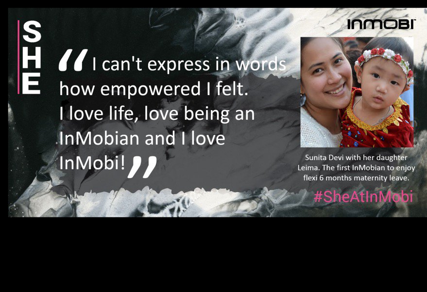 InMobi's tweet photo. Thank YOU, Sunita. #SheAtInMobi https://t.co/GO4au5Nbj5