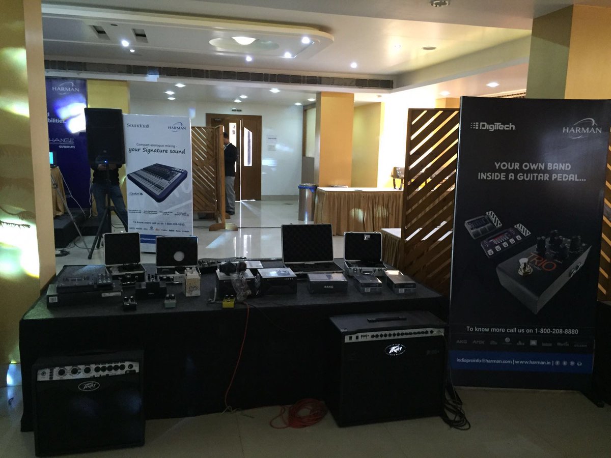 HarmanProIndia's tweet photo. The #HarmanTechExchange at Guwahati is about to commence. Here are a few pictures!
#HarmanProIndia #ProAudio https://t.co/Ss56w6mLo4