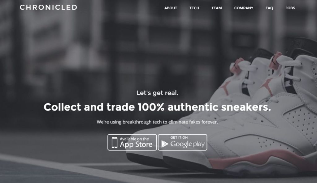blockchainers's tweet photo. Blockchain Verification System for Vintage Sneakers Launch By Chronicled https://t.co/zIBXQi8wz4 https://t.co/8QU1FkTYVC