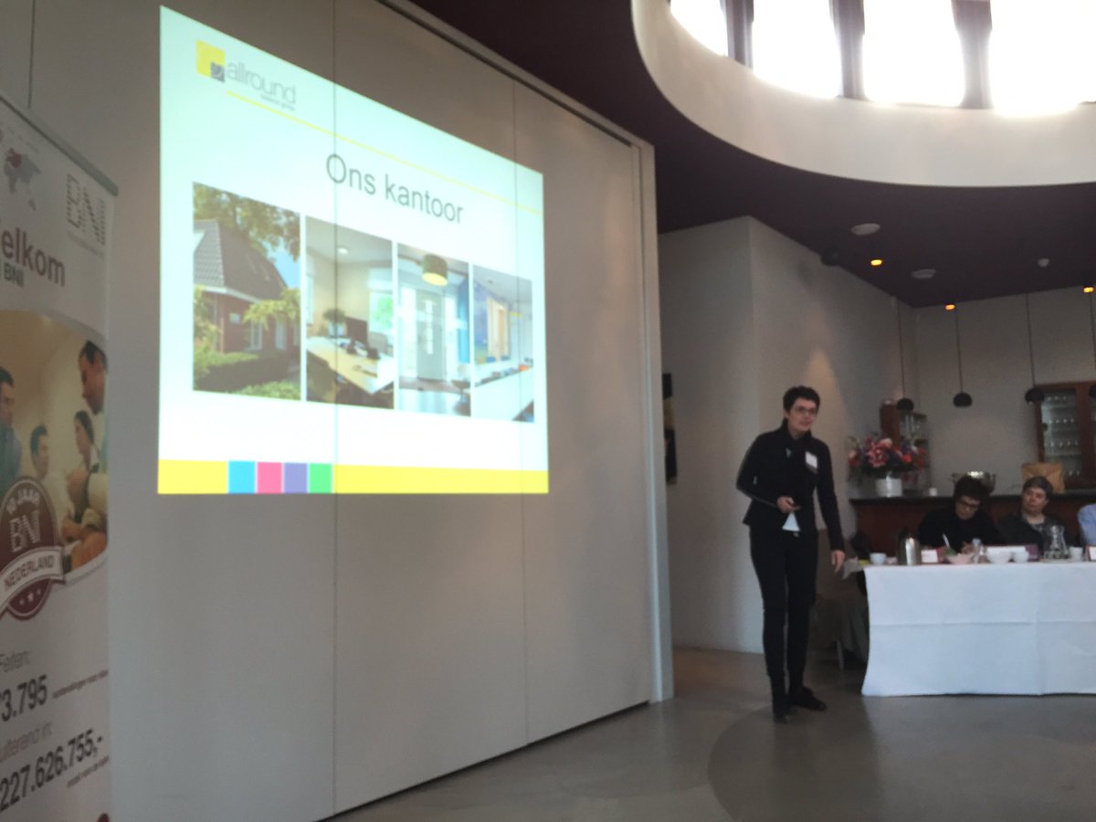 Vandaag de 10 minuten presentatie van <a href="/gretajordens/">Greta Jordens</a> van de allround support groep