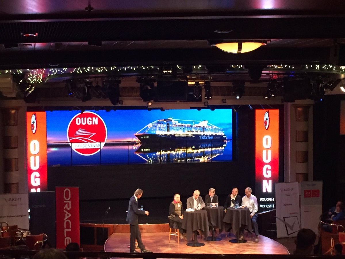 mmorenoba's tweet photo. Attending #OUGN16 Vårseminar #doITnearshore @iccaweb, perhaps the only Spaniard onboard? https://t.co/25Y5ym7AJ7