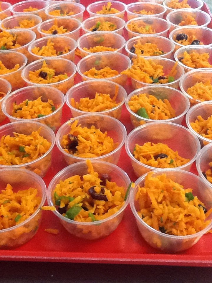 SchoolNutr_LCSS's tweet photo. Food tasting. Rooting for Carrotts https://t.co/Q0GW4aSMEm