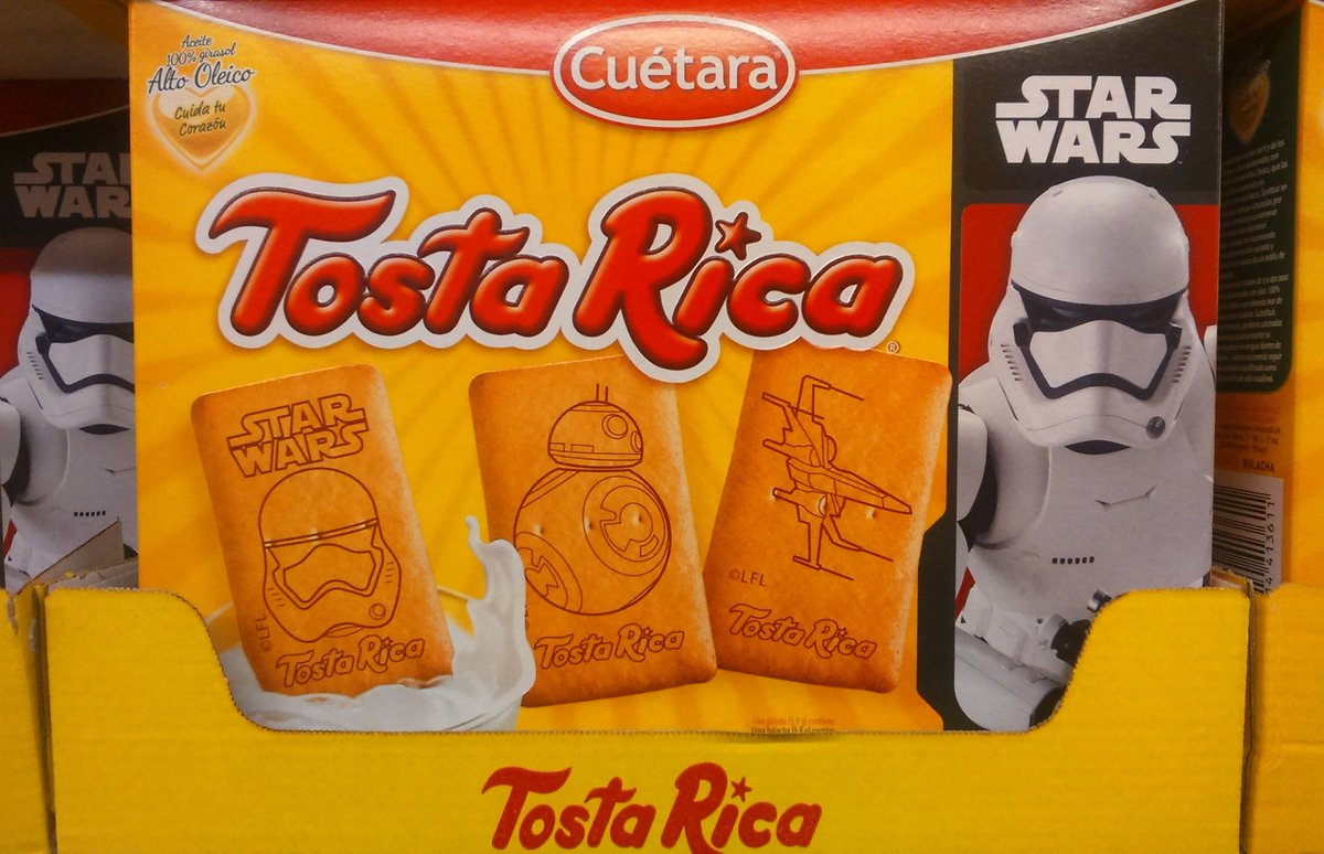 A quien no le apetece unas ricas galletas con esta pinta ¡tan buena! #Cuetara #TostaRica